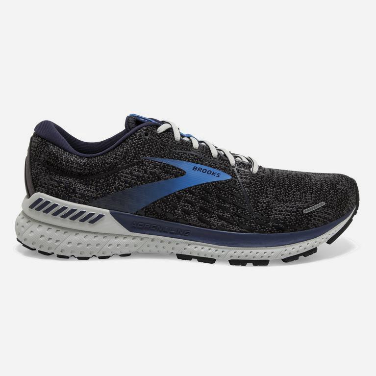 Brooks Adrenaline Gts 21 Israel - Men's Road Running Shoes - Peacoat/Black/Blue (16097-SOPN)